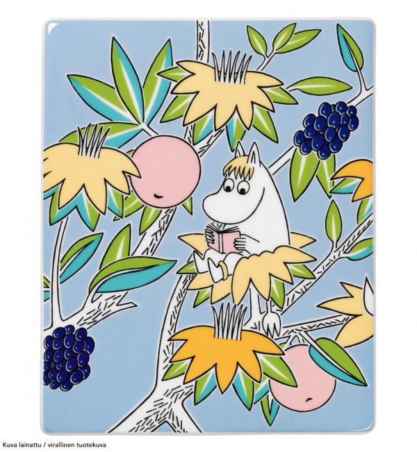 Arabia Muumi Koristepuu Niiskuneiti, seinälaatta (2015)