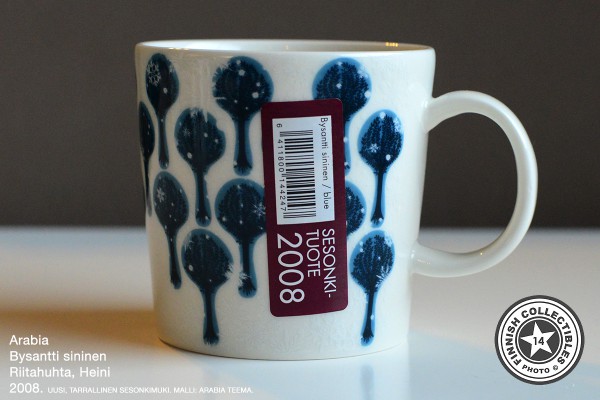 Arabia Bysantti sininen, muki (2008)