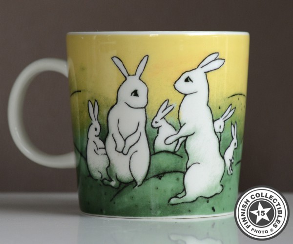 Arabia Heljä Liukko-Sundström pupumuki Lohduttajapuput (2000)