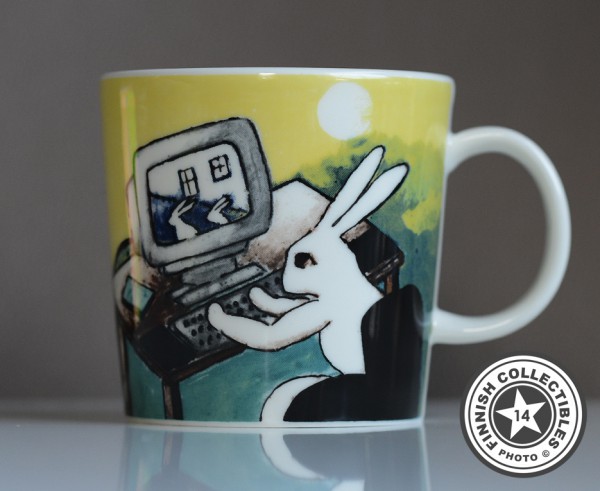 Arabia Heljä Liukko-Sundström pupumuki Nörttipuput (2000)