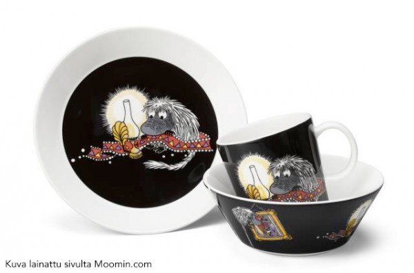 Arabia Muumi matala lautanen Esi-isä (2016-)