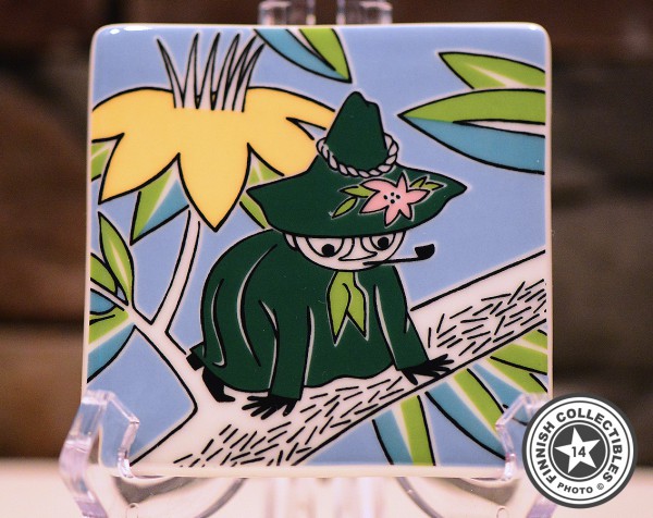 Arabia Muumi Koristepuu Nuuskamuikkunen, seinälaatta (2014)