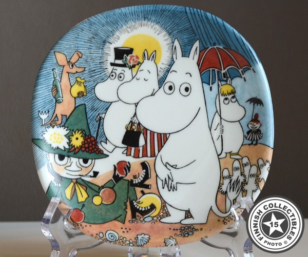 Arabia Muumi seinälautanen Sunnuntaikävely (1999-2005)