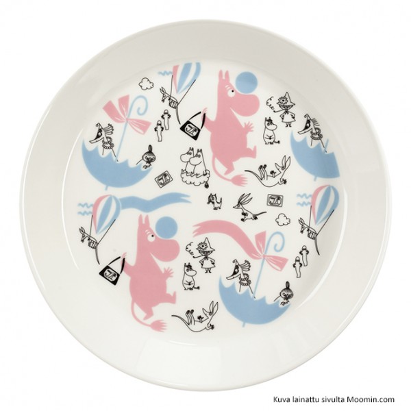 Arabia Muumi matala lautanen Stockmann (2015)