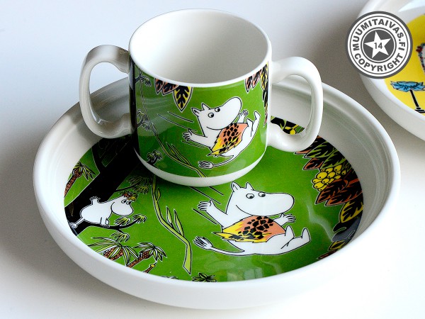 Arabia Muumi Viidakko, lastenastiasto (2012-2016)