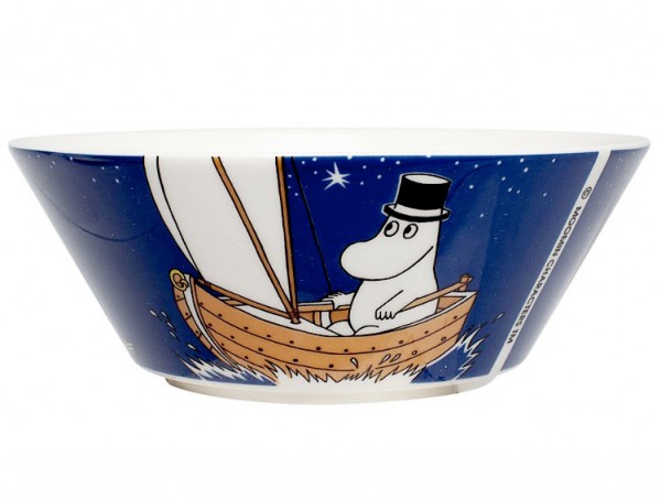 Arabia Muumikulho Muumipappa syvä sininen (2014-)