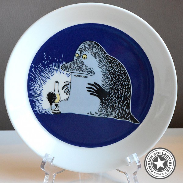 Arabia Muumi matala lautanen Mörkö (2005-2007)