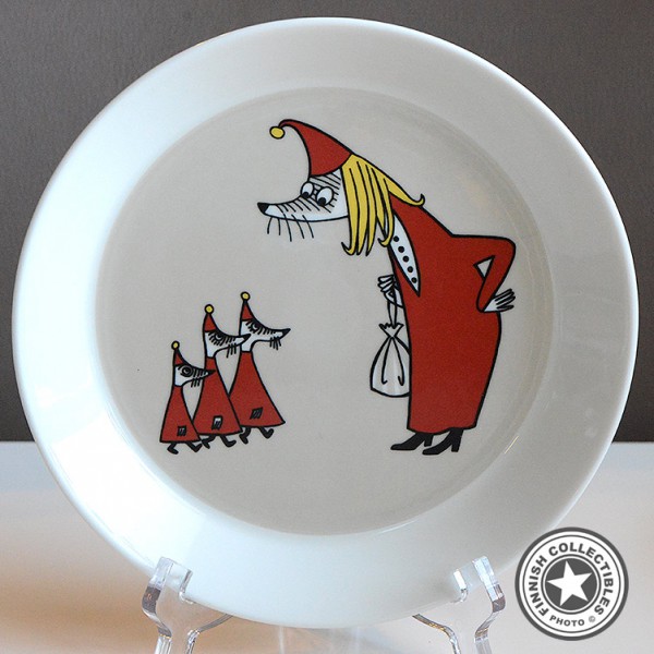 Arabia Muumi matala lautanen Vilijonkka (2005-2006)