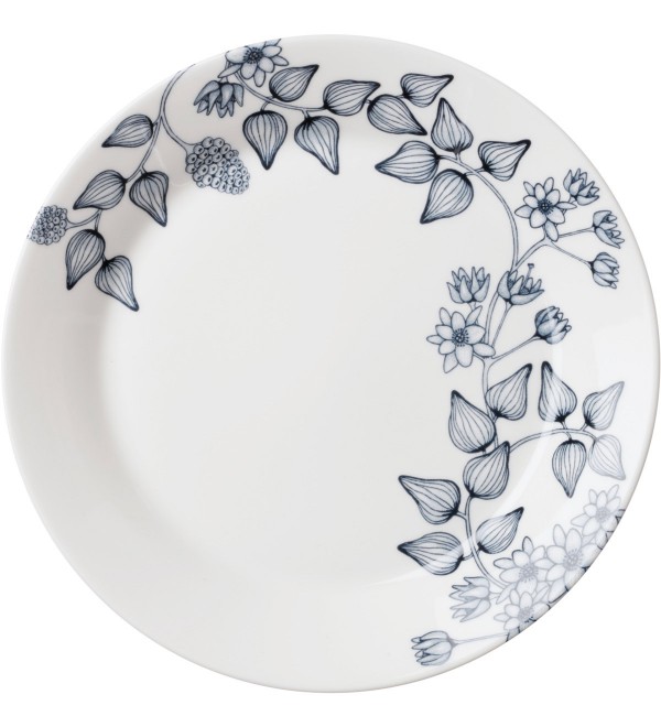 Arabia Runo, lautanen 26 cm matala Talvitähti (2009-2015)