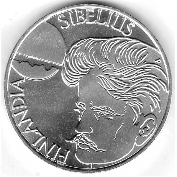 Suomi juhlaraha 100 markkaa, Jean Sibelius 250 vuotta (1999)