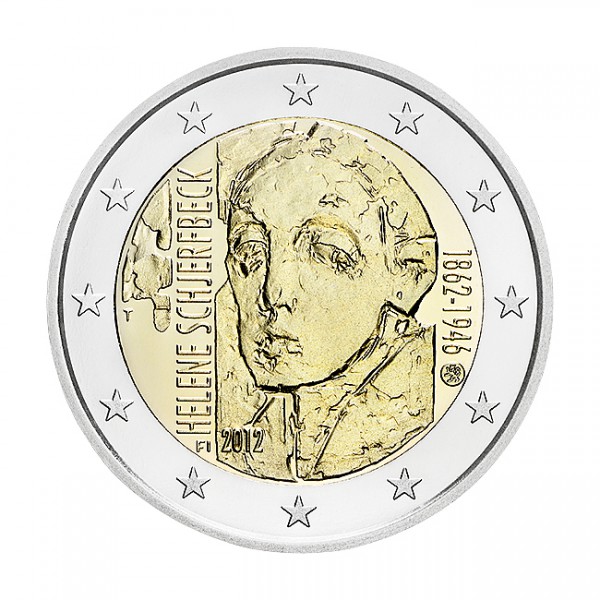 Suomi 2 euroa, Helene Schjerfbeck (2012)