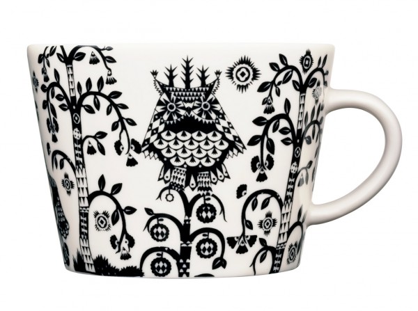 Iittala Taika kahvikuppi 0,2 l, mustavalkoinen
