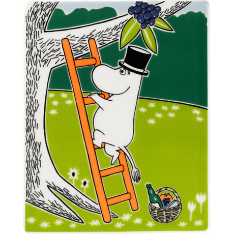 Arabia Muumi Koristepuu Muumipappa, seinälaatta (2014)