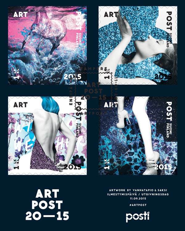 Postimerkki Art Post (11.9.2015)
