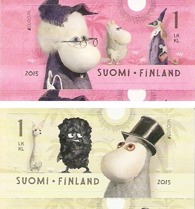 Postimerkki Europa vanhat lelut (Muumipostimerkki) (8.5.2015)