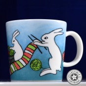 Arabia Heljä Liukko-Sundström pupumuki Kutojapuput (2008)