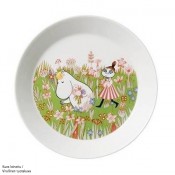 Arabia Muumi matala lautanen Juhannus, kesäkausilautanen (2016) 