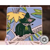 Arabia Muumi Koristepuu Nuuskamuikkunen, seinälaatta (2014)