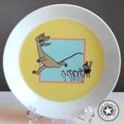 Arabia Muumi matala lautanen Juoksujalka (2011-2013)