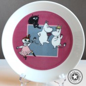 Arabia Muumi matala lautanen Muumitanssi (2012-2013)