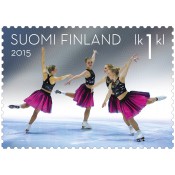 Postimerkki Muodostelmaluistelu (19.1.2015)