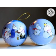 Molli Toys Muumi Tove 100, koristepallo, Muumimamma ja Muumipappa